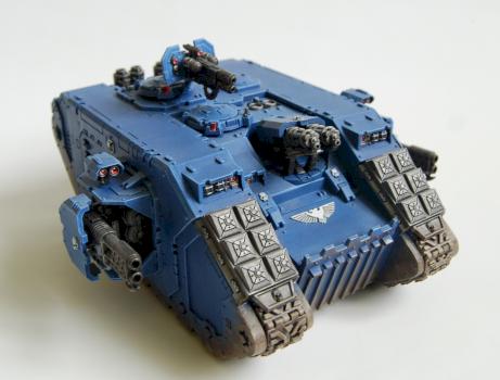 Ultramarines Landraider by Lunarzorn