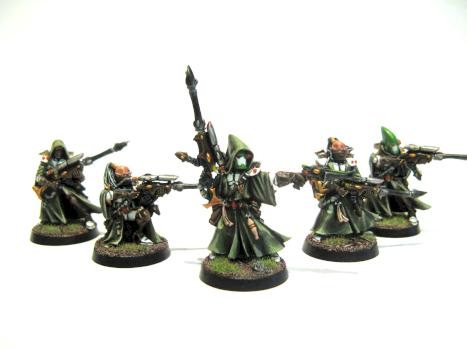 Eldar Biel-Tan Rangers by RatCatcher