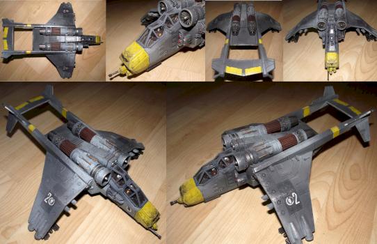 Vendetta Gunship (conversion) by medwayscott