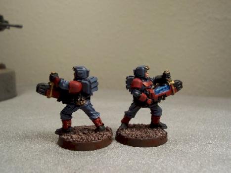 INQ plasma gunners 28mm by munkeyjoepaints