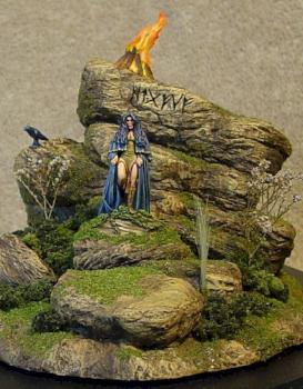 Darksword Ravenstone diorama by James by Wappellious