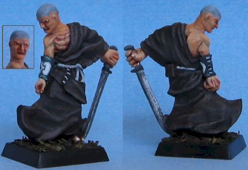 D&D monk with a lightweight sword by Itchy