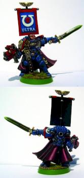 Space marine captain by Brother Tom