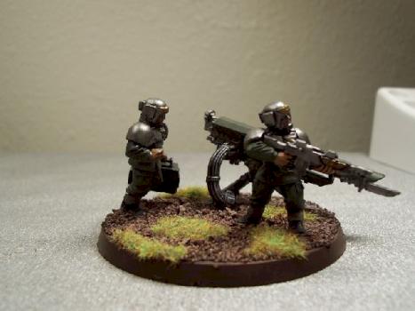 cadian lascannon reload by munkeyjoepaints