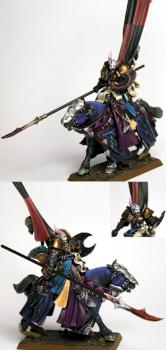 Converted mounted Slaanesh hero by trucco