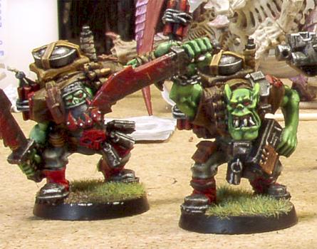 Ork Kommandos Group #1 by Sukigod