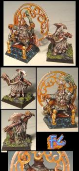 2 dwarves characters (warhammer and asmodee by armees de gehenne2