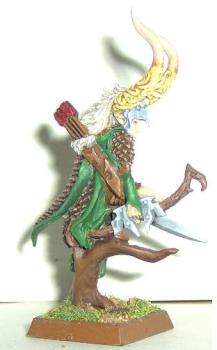 Converted Wood Elf Lord with Bow by aremis