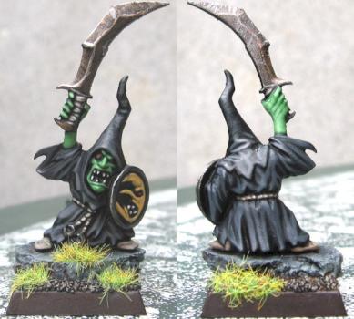 Goblin captain from Skull Pass by Axeman of Lossarnach