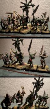 Finished First Unit of Plaguebearers by Raught19