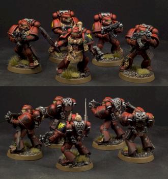 Blood Angels Tactical Squad by Picster