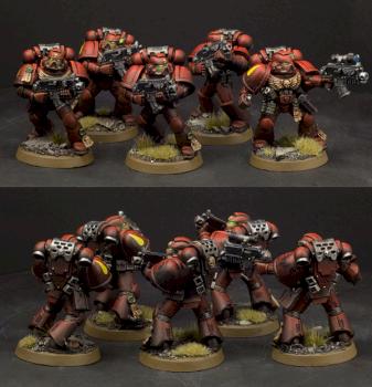 Blood Angels Tactical Squad by Picster