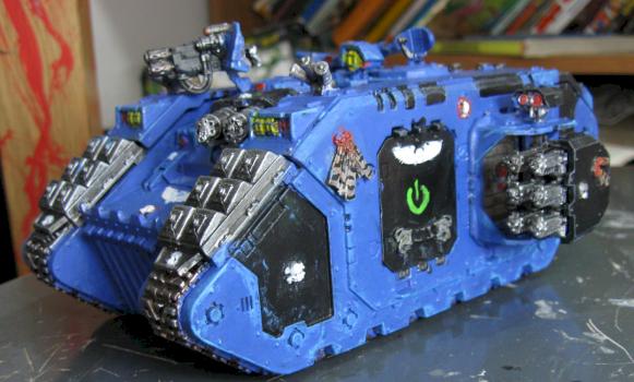 Cybermarine Land Raider "MAC" by glomscient