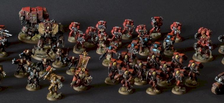 Blood Angels Army by Picster