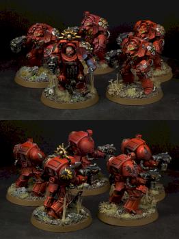 Blood Angels Terminator Squad by Picster