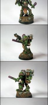 Nurgle Space Marine champion by Razz