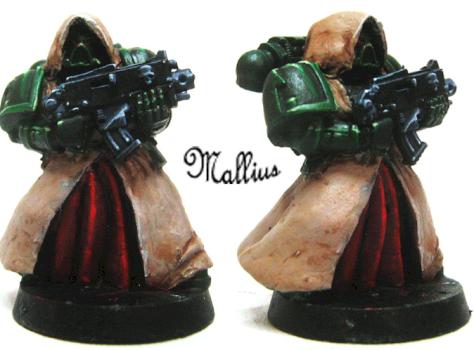 Dark Angels Space Marine by Mallius