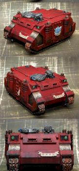 Templars of Blood / Angels Razorback / Rhino #1/3 by gimiak