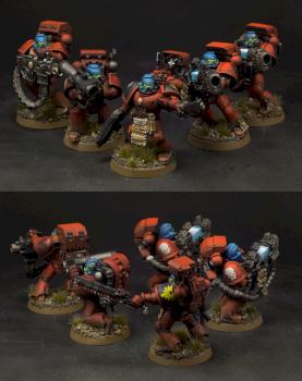 Blood Angels Devastor Squad by Picster