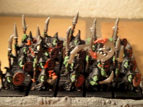 First Unit of Night Goblins by Raught19