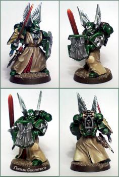 Dark Angel Space Marine Veteran by Herman WarriorPriest