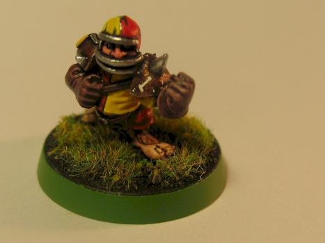 Blood Bowl Halfling by pudding