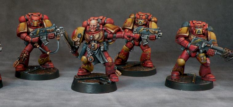 Fire Hawks Space Marine Squad Reshoot by NOMAD77