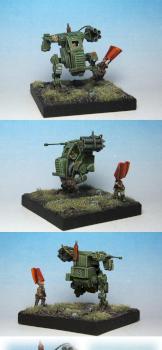 Soviet Assault Walker (15 mm) by No Such Agency