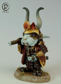 Guinea Pig Samurai by mrika