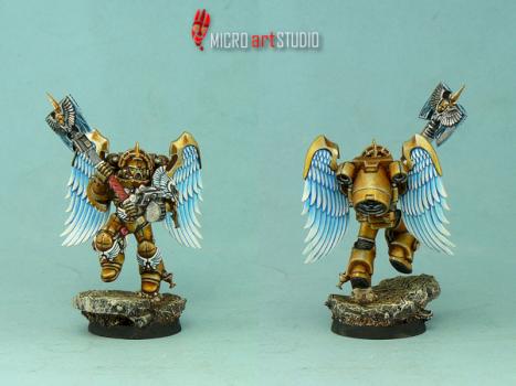 Blood Angels Sanguinary Guard #2 by kasjopeja