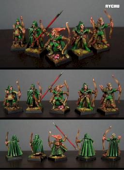 Wood Elves Glade Guards by RYCHU666