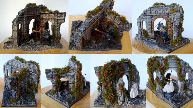 Diorama lotr by barbar