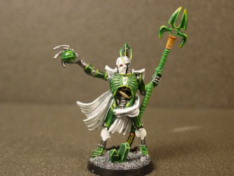 Necron Lord by Stephen