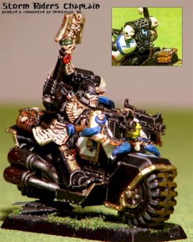 Storm Riders Space Marine Chaplain by yrdetraxe