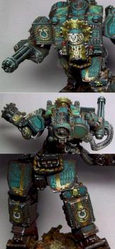 Ancient Vasoudaeva - venerable dreadnought details by Yellow one