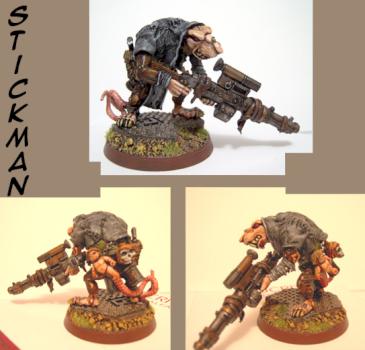 54mm Nocturnal Warrior of Hrud by stickman824