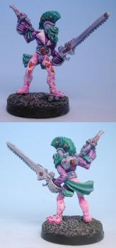 Eldar Arlequin (Harlequin) by Mix