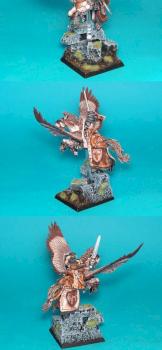 Bretonnian hero on Pegasus mount by dead