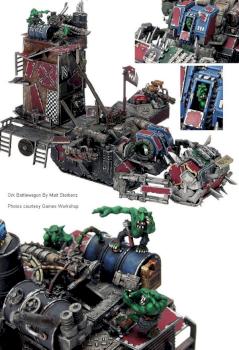 Ork Battlewagon Bronze at GDLA 2006 by mattsterbenz