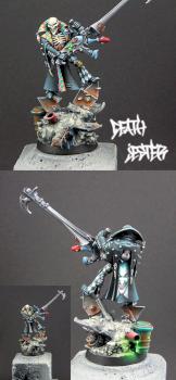 Eldar Harlequin Death Jester by muhani