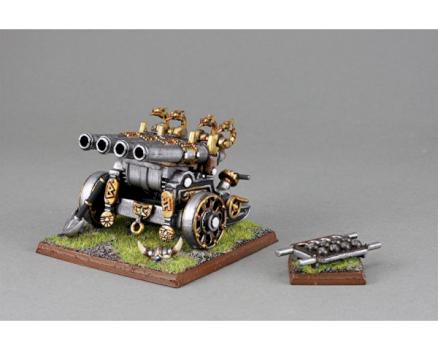 Dwarf Organ Gun by Ghost of War