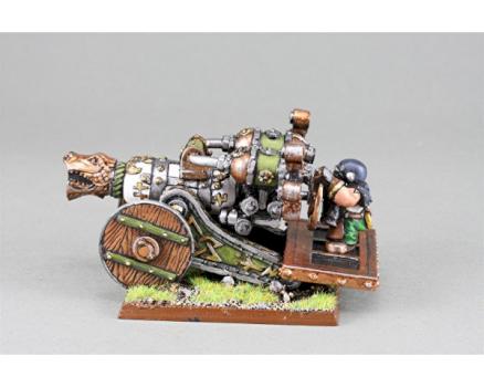 Dwarf Flame Cannon by Ghost of War