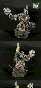 Black Templars Chaplain Grimaldus by Alxin