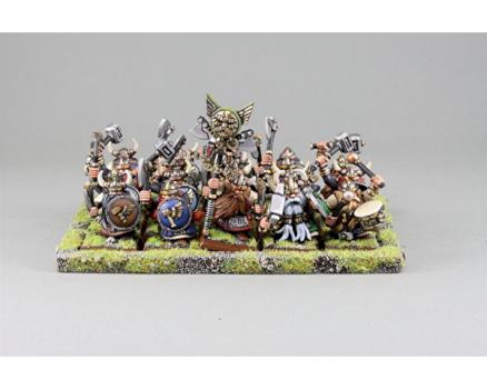 Dwarf Warriors - Hand Weapon Shield by Ghost of War