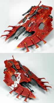 Eldar Wave Serpent with Shuriken Cannons by Scottdsp748