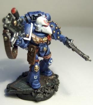 special edition space marine veteran by capt mannering