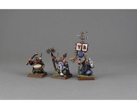 Dwarf Warriors - Great Weapons - Command by Ghost of War