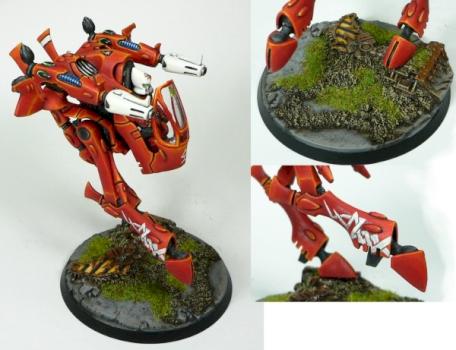 Eldar Warwalker with Starcannons by Scottdsp748