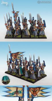 High Elf Swordmasters of Hoeth by Szary