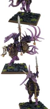 Chaos lord of Slaanesh on Slaanesh Steed by dargo000